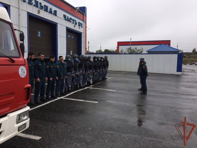 На Северном Кавказе Росгвардия участвует во всероссийской тренировке по гражданской обороне