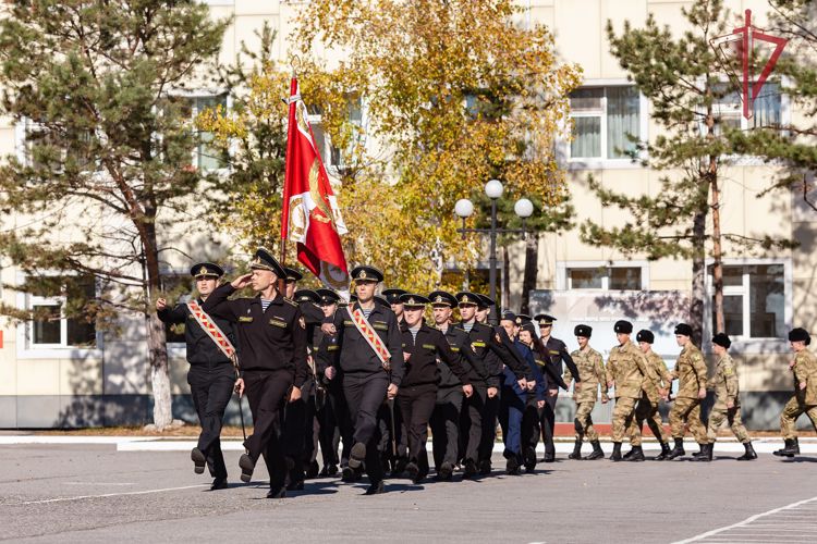 Ученики класса Росгвардии военно-морского лицея имени адмирала флота Сергеева произнесли торжественную клятву