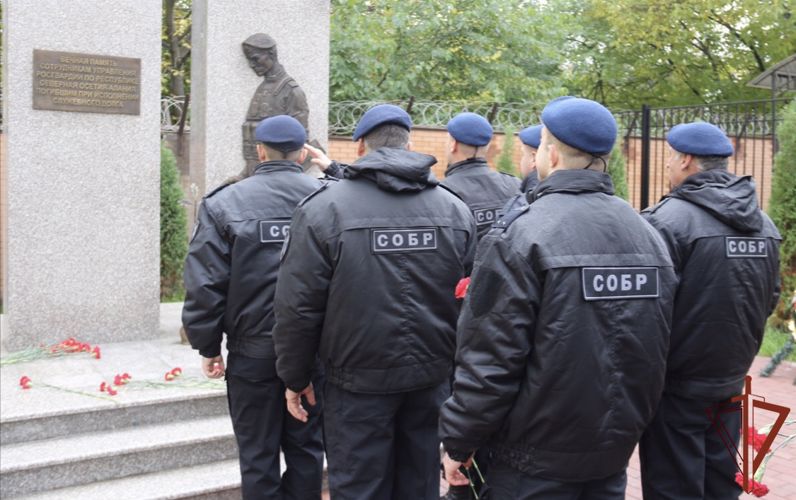 День образования СОБР отметили в Северо-Кавказском округе Росгвардии