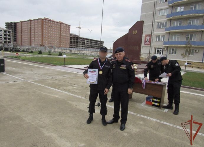 День образования СОБР отметили в Северо-Кавказском округе Росгвардии