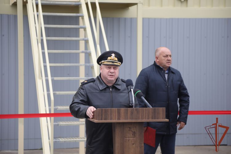 В Росгвардии впервые открыт комплекс для подготовки экипажей морских судов (фото, видео)