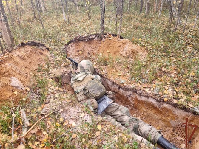 Комплексные полевые занятия проведены с личным составом отряда спецназа «Ратник» Росгвардии