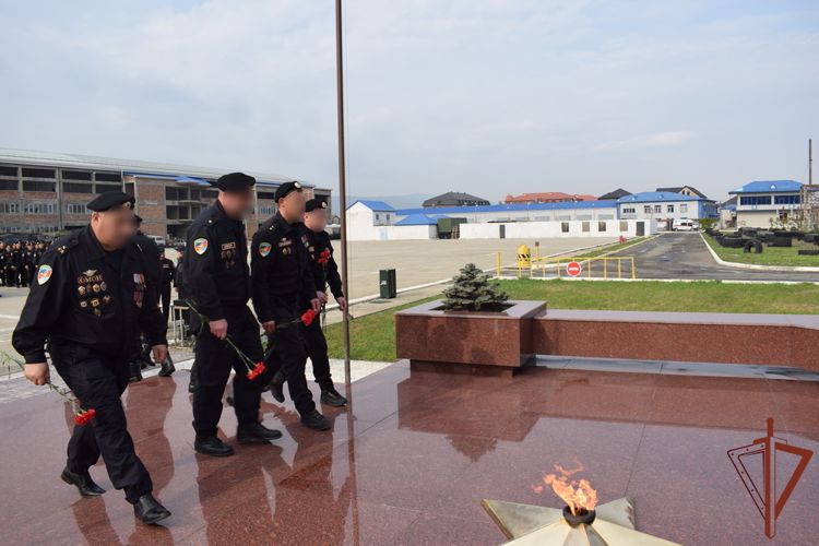 Каспийский ОМОН отметил свое 22-летие