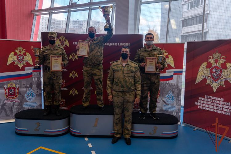 Определились победители чемпионата Центрального округа Росгвардии по рукопашному бою