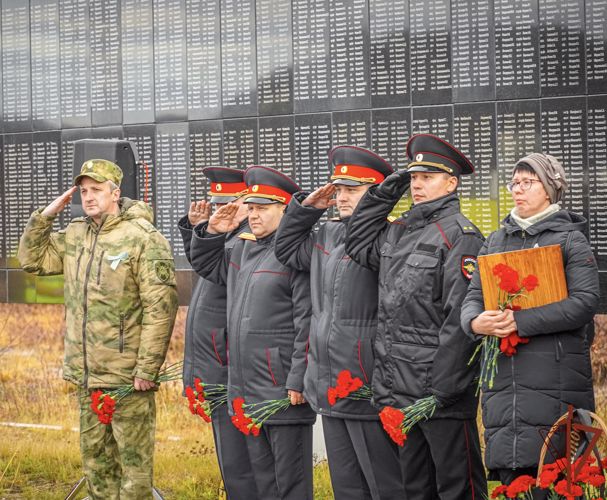 Представитель Росгвардии принял участие в захоронении останков красноармейцевв в Долине Славы 