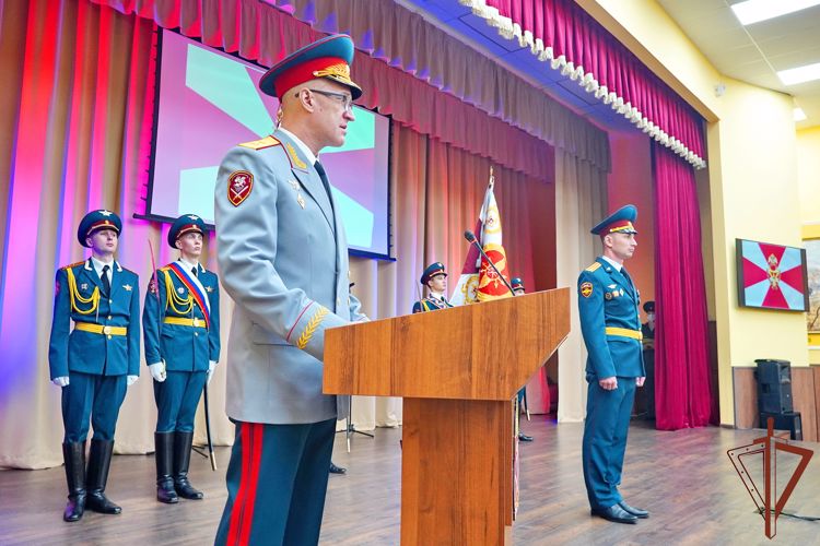 В Санкт-Петербурге батальону связи  Северо-Западного округа Росгвардии вручено Боевое знамя