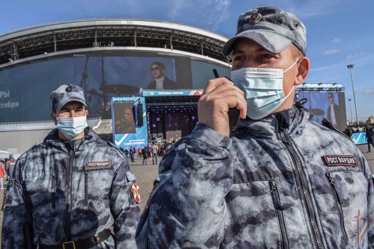 Казанский специальный моторизованный полк Росгвардии отметил свое 55-летие