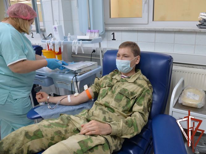 Росгвардейцы из Югры стали участниками всероссийской донорской акции «От сердца к сердцу»