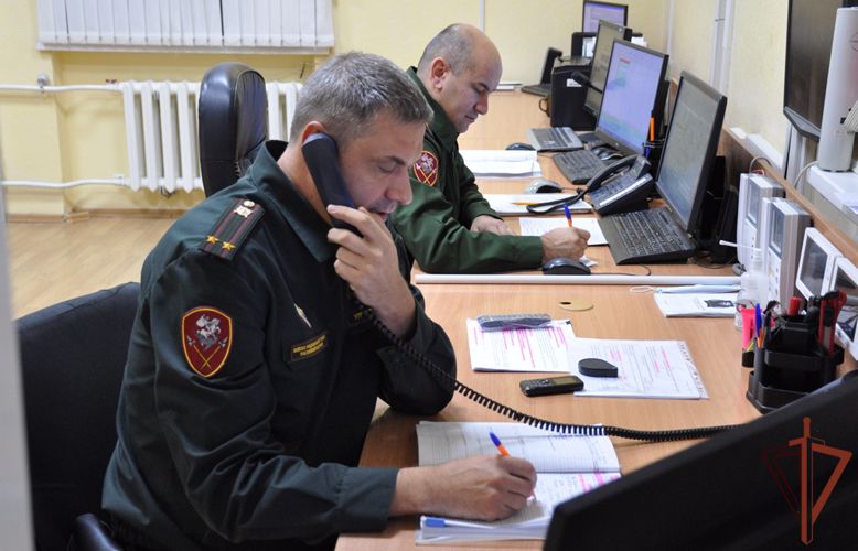 Уральский округ Росгвардии принял участие во  всероссийской штабной тренировке МЧС России