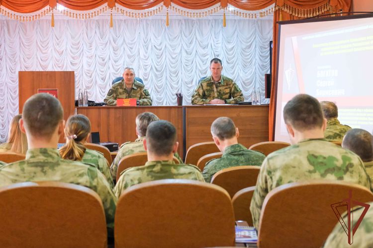 В Уральском округе Росгвардии завершился сбор специалистов культурно-досуговой работы 