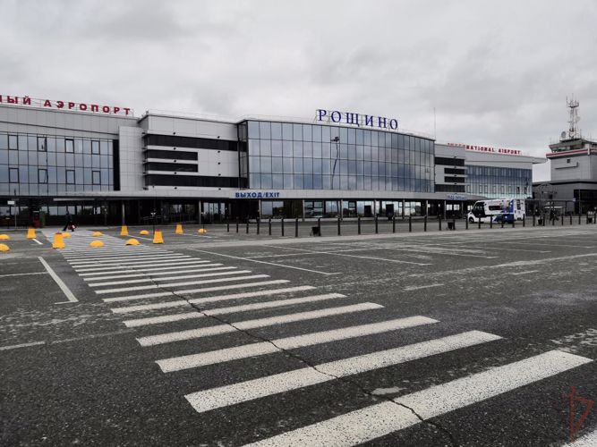 Росгвардия провела тренировочные занятия в тюменском международном аэропорту