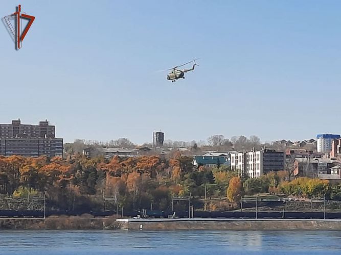 Росгвардия участвует во всероссийской тренировке по гражданской обороне в Сибири