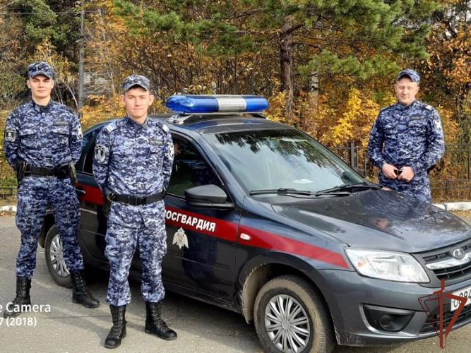 Росгвардейцы пресекли попытку ограбления кредитной организации в Приангарье