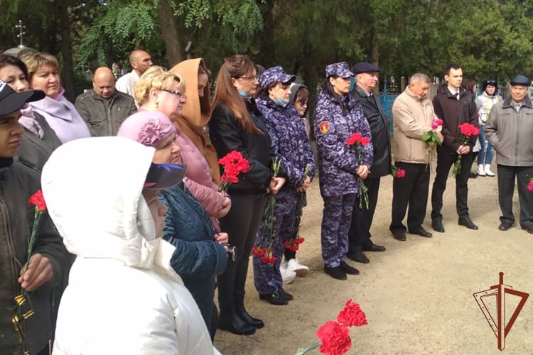 Росгвардейцы приняли участие в патриотических мероприятиях, посвященных 78-й годовщине освобождения Кубани от немецко-фашистских захватчиков