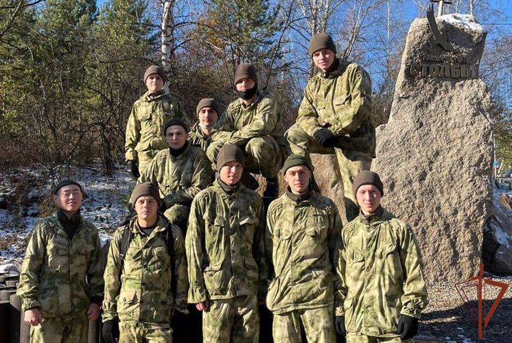 Курсанты Новосибирского военного института проходят стажировку в воинских частях Сибирского округа Росгвардии