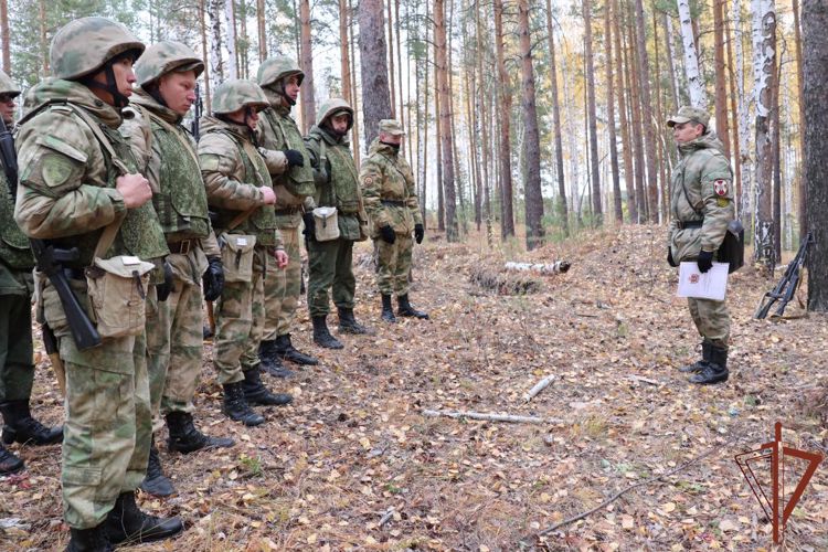 Курсанты Саратовского военного института Росгвардии  проходят  войсковую практику на Урале