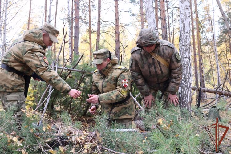 Курсанты Саратовского военного института Росгвардии  проходят  войсковую практику на Урале