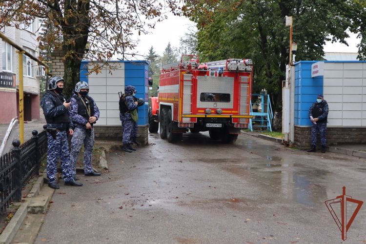 На Северном Кавказе Росгвардия участвует во всероссийской тренировке по гражданской обороне