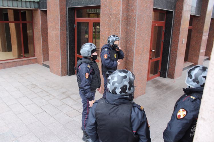Росгвардейцы приняли участие в межведомственной тренировке в Вологодской области