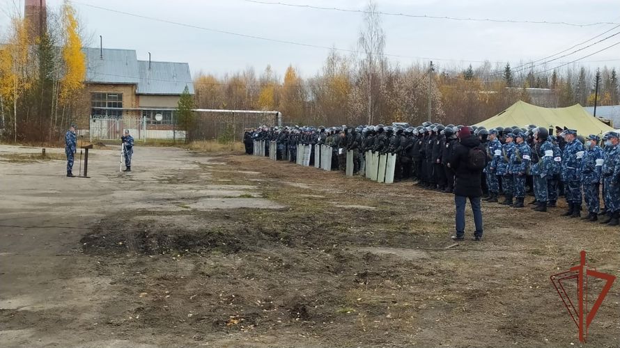 Сыктывкарский ОМОН Росгвардии принял участие в тактико-специальных учениях