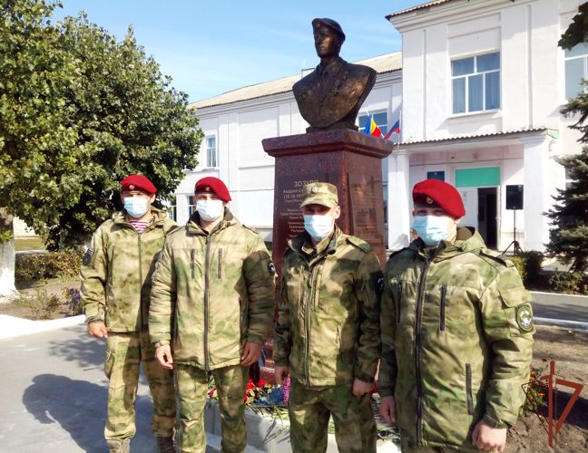Героя России - офицера спецназа Росгвардии помнят в Зерноградском районе Ростовской области