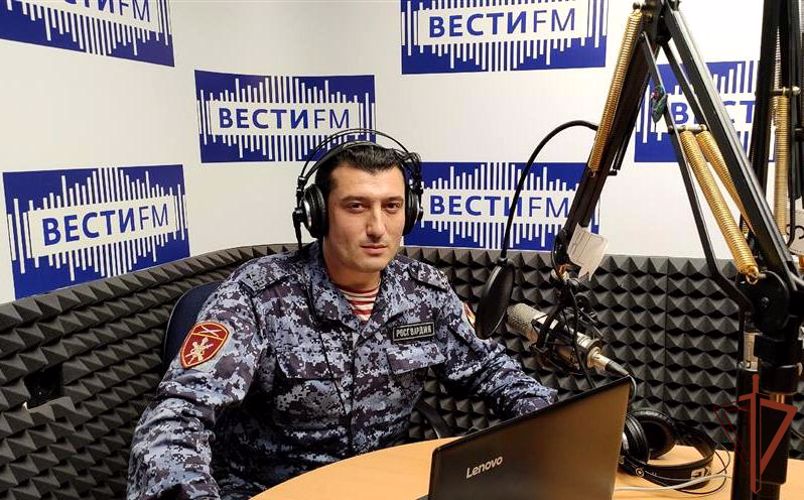 Руководитель территориального органа Росгвардии в Севастополе встретился с журналистами региональной радиостанции  