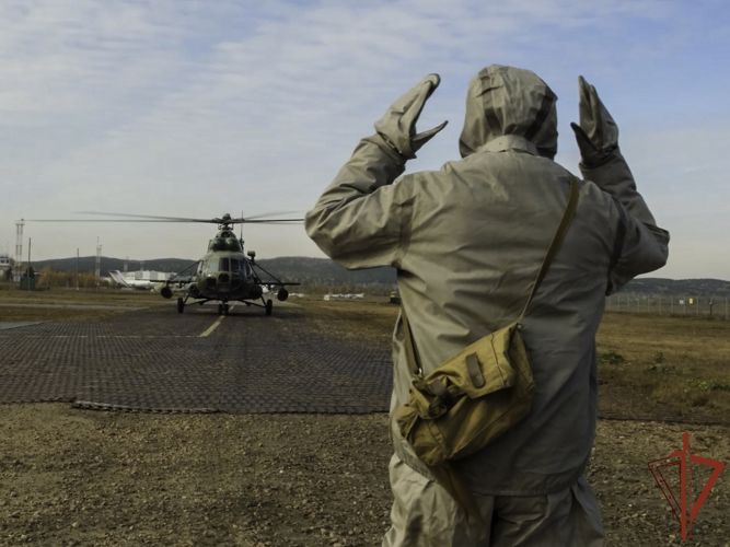 В Уральском округе Росгвардии завершилось летно-тактическое учение (видео)