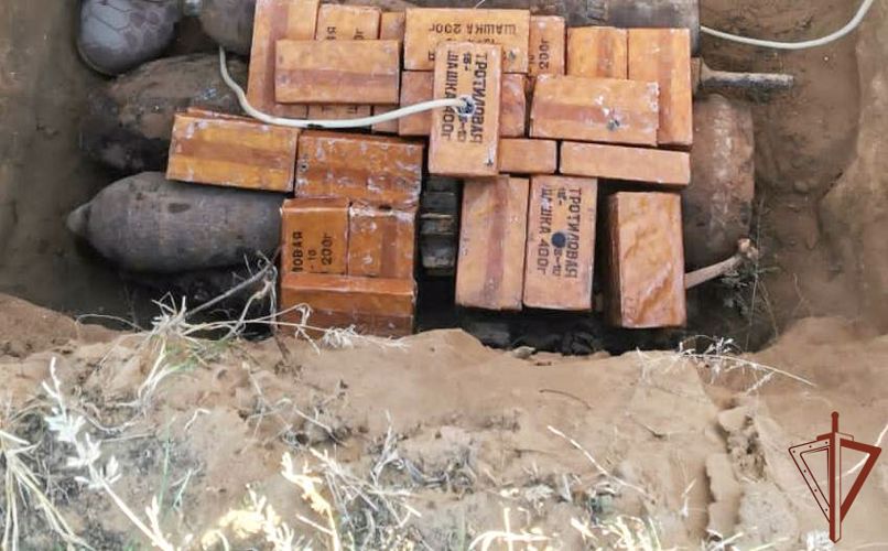 Взрывотехники ОМОН Росгвардии уничтожили в Калмыкии боеприпасы времен Великой Отечественной войны