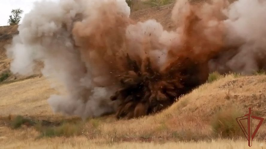 В Оренбуржье взрывотехники Росгвардии уничтожили боеприпасы времен Великой Отечественной войны