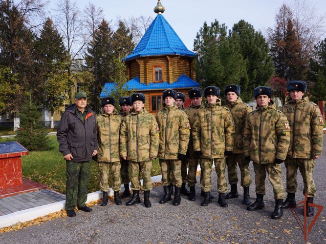 В северском соединении Росгвардии началась стажировка будущих офицеров