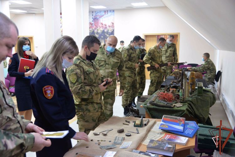 Росгвардейцы обсудили вопросы сотрудничества с представителями поискового отряда «Ямальский плацдарм»