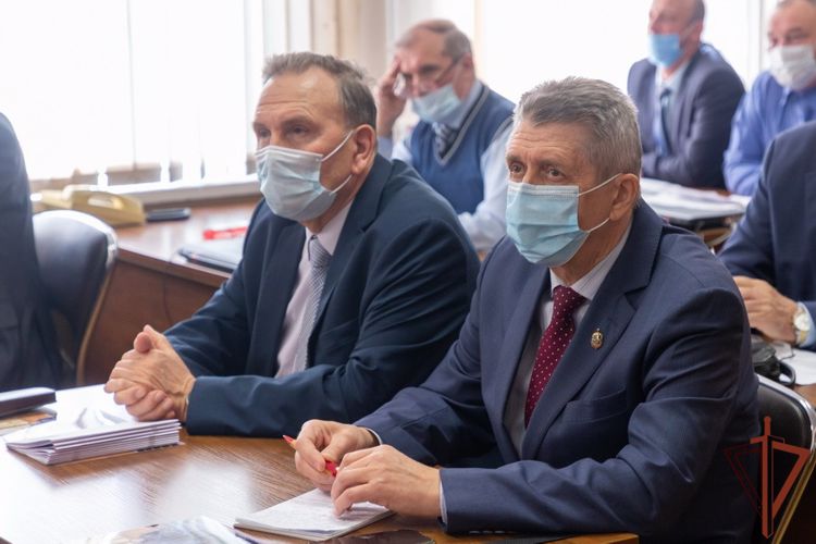 Сборы с председателями советов ветеранов Росгвардии прошли в Москве