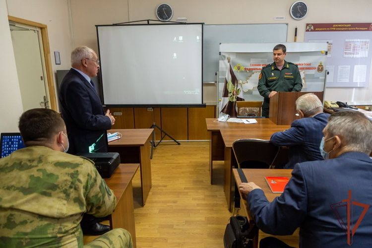 Сборы с председателями советов ветеранов Росгвардии прошли в Москве