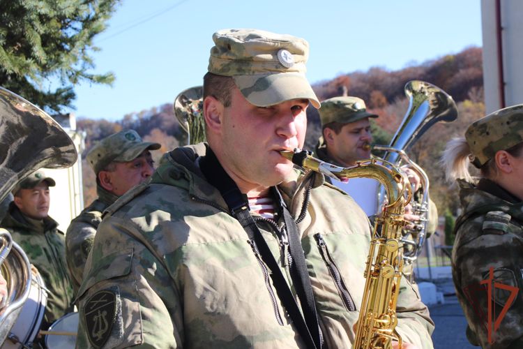 В Кабардино-Балкарии отметили годовщину образования воинской части Росгвардии 