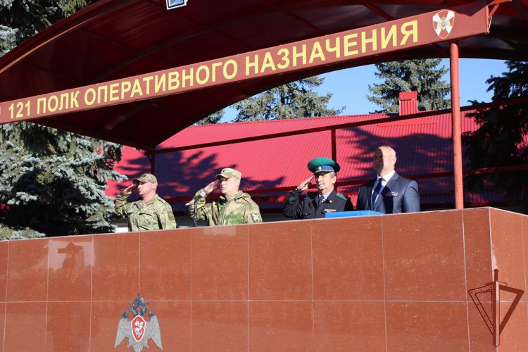 В Кабардино-Балкарии отметили годовщину образования воинской части Росгвардии 