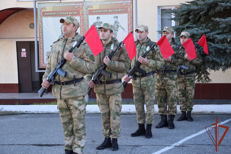 В Кабардино-Балкарии отметили годовщину образования воинской части Росгвардии 