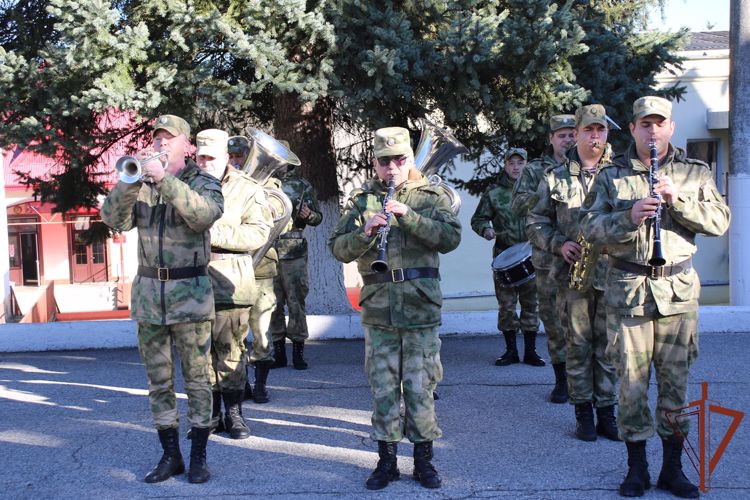 В Кабардино-Балкарии отметили годовщину образования воинской части Росгвардии 