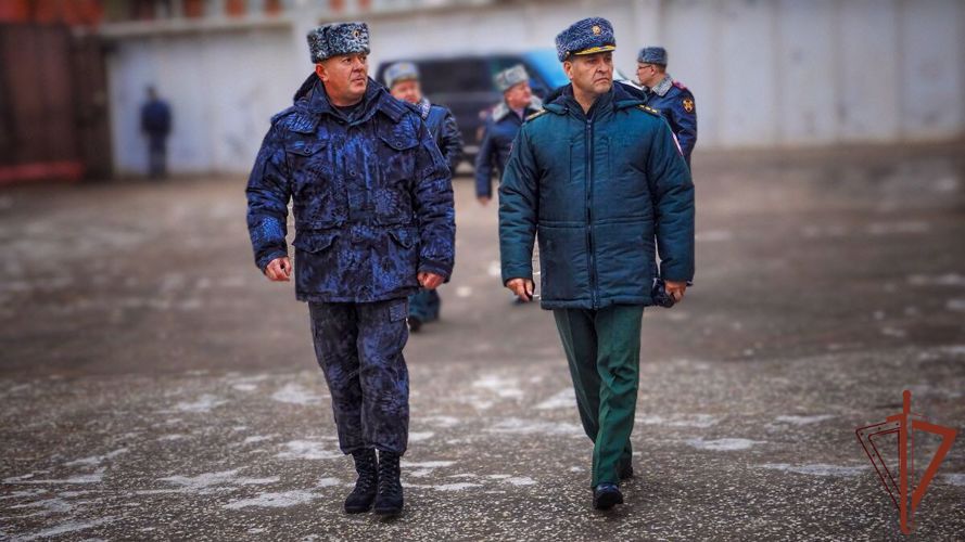 Командующий Центральным округом Росгвардии проинспектировал подразделения ведомства во Владимирской области