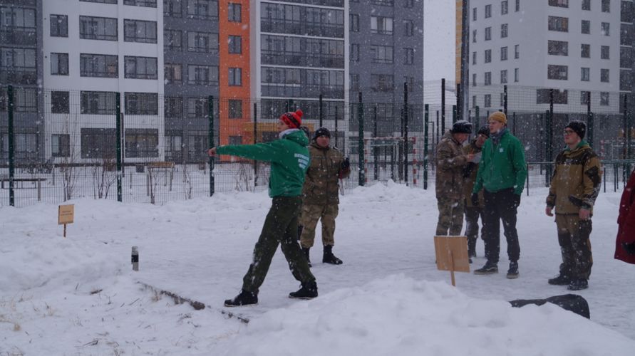 Росгвардия провела военно-патриотические состязания для уральских студентов