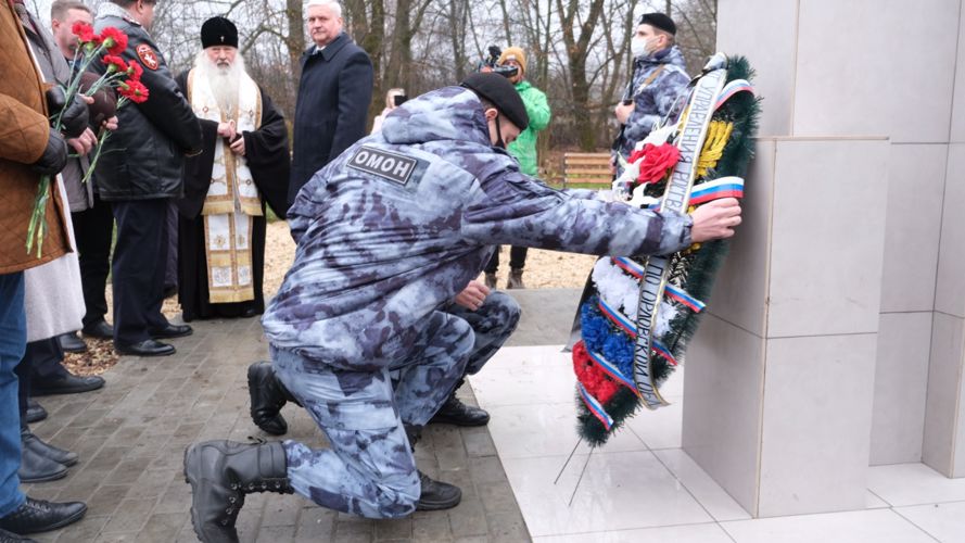 Памятник родоначальнику войск правопорядка России открыт в Орловской области