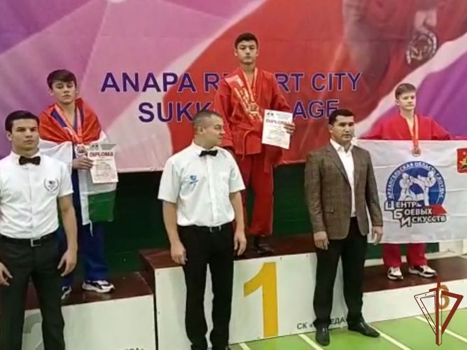 Ученик кадетского класса Росгвардии стал чемпионом мира по универсальному бою