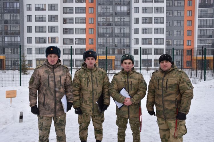 Росгвардия провела военно-патриотические состязания для уральских студентов