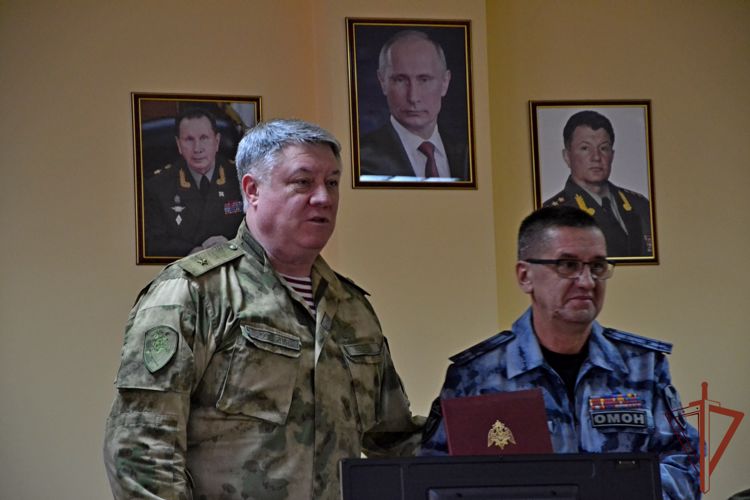 Тольяттинский ОМОН Росгвардии отметил годовщину образования (фото, видео)