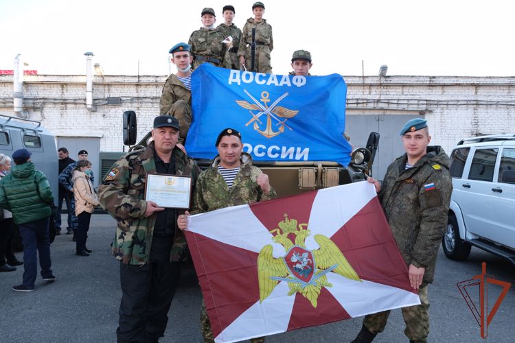 Военно-патриотический клуб Росгвардии признан лучшим в Белгородской области