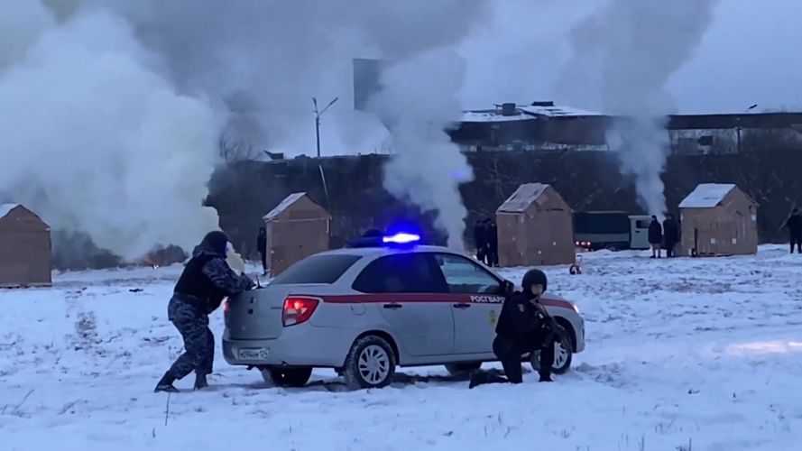 Масштабные учения с участием Росгвардии прошли в Красноярском крае