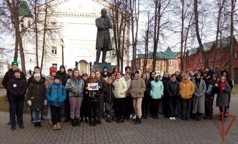Подшефные Росгвардии школьники из Ярославской области стали участниками национальной программы детского туризма