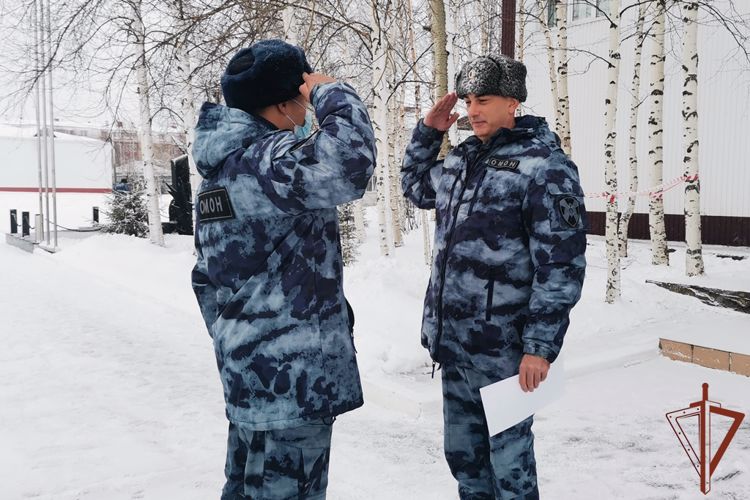 Сотрудники нижневартовского ОМОН Росгвардии встретили 28-ю годовщину создания спецподразделения