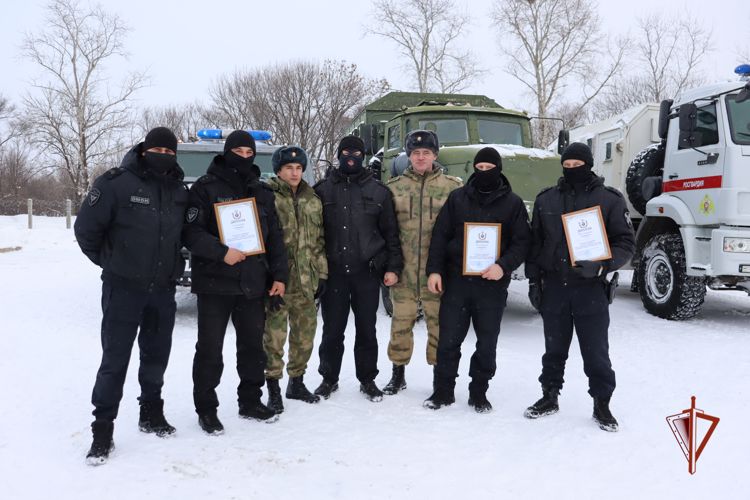 Лучшего водителя бронемашин Росгвардии определили в Хабаровске 