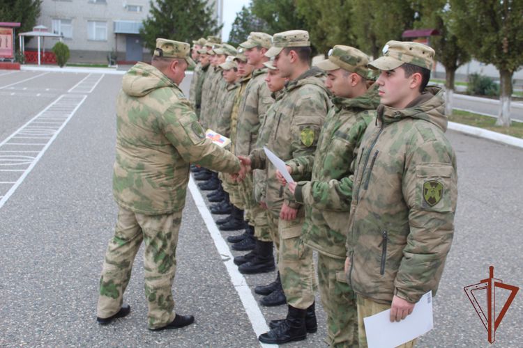 Акция «В память о службе в Росгвардии» прошла на Северном Кавказе 