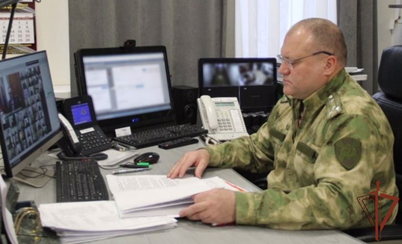 Начальник Управления Росгвардии по Тюменской области принял участие в заседании антитеррористической комиссии региона